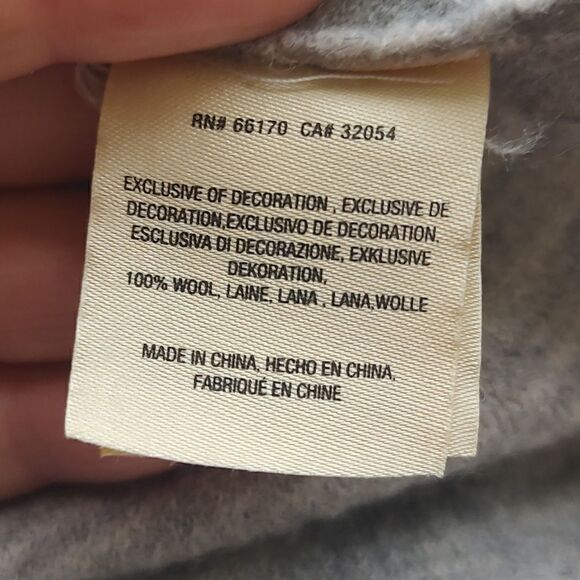 Anthropologie Afterlight Wool Dress Knitted & Knotted gray size XS, 100% Wool - Picture 9 of 12